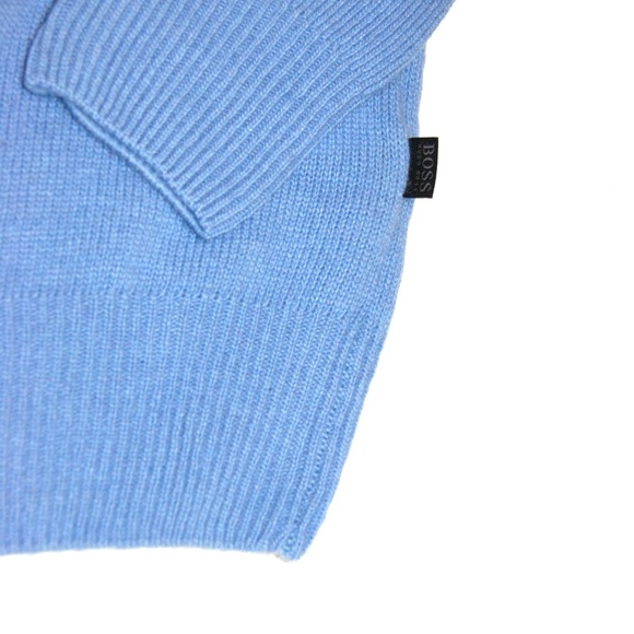 Hugo Boss Sweater Half 1/4 Zip Wool Pullover Sweater - Picture 7 of 8